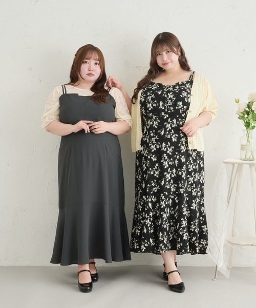 Louiosy（ルオシー） ワンピース 「Louiosy」「大きいサイズ」ダブル
