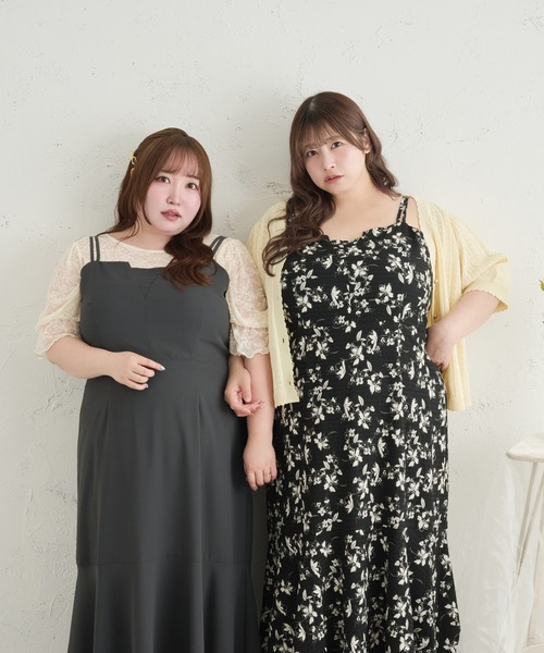 Louiosy（ルオシー） ワンピース 「Louiosy」「大きいサイズ」ダブル
