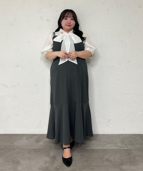 Louiosy（ルオシー） ワンピース 「Louiosy」「大きいサイズ」ダブル