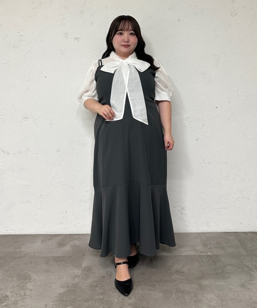 Louiosy（ルオシー） ワンピース 「Louiosy」「大きいサイズ」ダブル