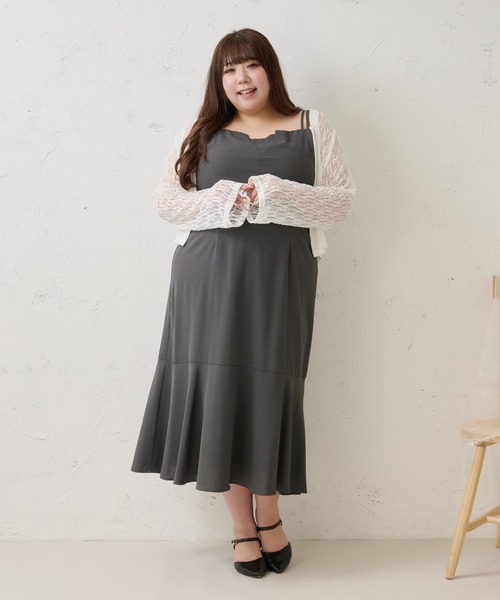 Louiosy（ルオシー） ワンピース 「Louiosy」「大きいサイズ」ダブル