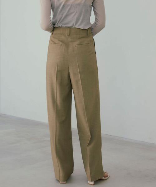 「JOSE MOON」 スラックス M ネイビー レディース_画像2