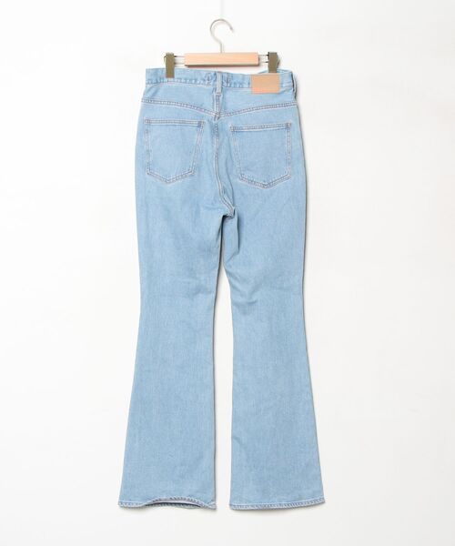 「NEEDBY heritage」 ブーツカットデニムパンツ 26 ブルー レディース_画像2