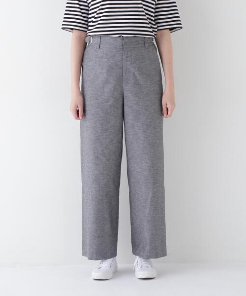 「human woman」 パンツ MEDIUM カーキ レディース_画像7