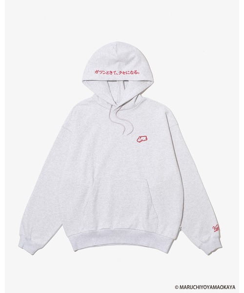 KEBOZ（ケボズ） パーカー 山岡家 × KEBOZ LOGO WAPPEN SWEAT HOODIE