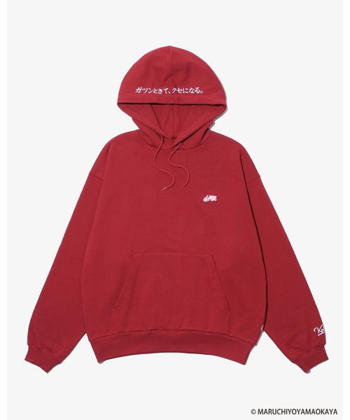 KEBOZ（ケボズ） パーカー 山岡家 × KEBOZ LOGO WAPPEN SWEAT HOODIE