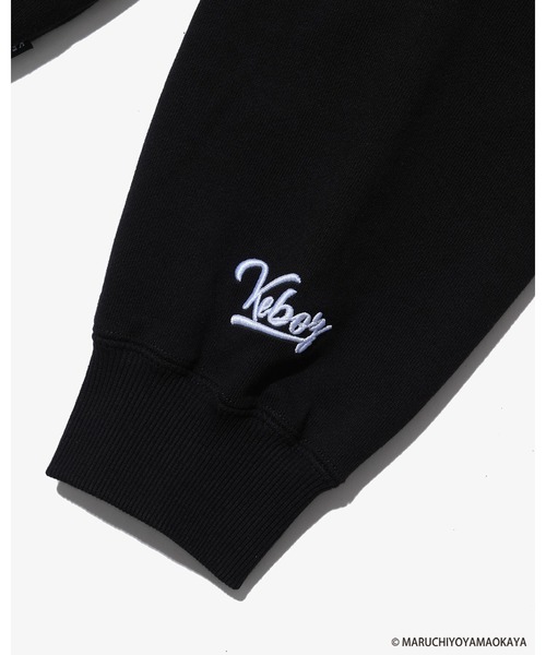 KEBOZ（ケボズ） パーカー 山岡家 × KEBOZ LOGO WAPPEN SWEAT HOODIE