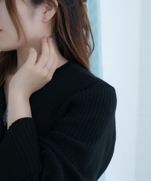 BLOOM（ブルーム） 指輪 リング K10 ホワイトゴールド タンザナイト
