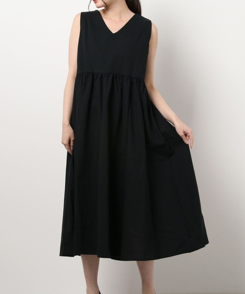 ワンピース Aラインノースリーブコットンロングワンピース Zozotown Paypayモール店 通販 Paypayモール