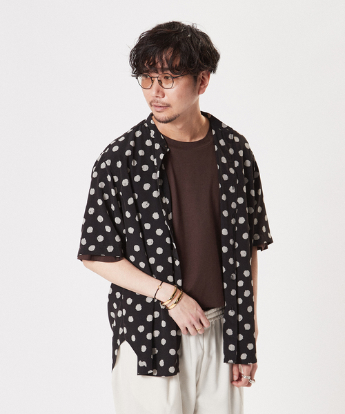 EDIFICE LA BOUCLE（エディフィスラブークル） シャツ 半袖 「LA