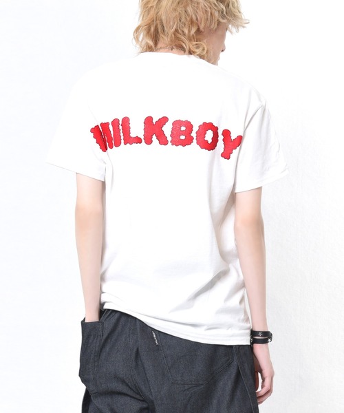 MILKBOY Tシャツ BLACK SUNDAE TEE - MILK MILKBOY OFFICIAL ONLINE SHOP | milk inc.