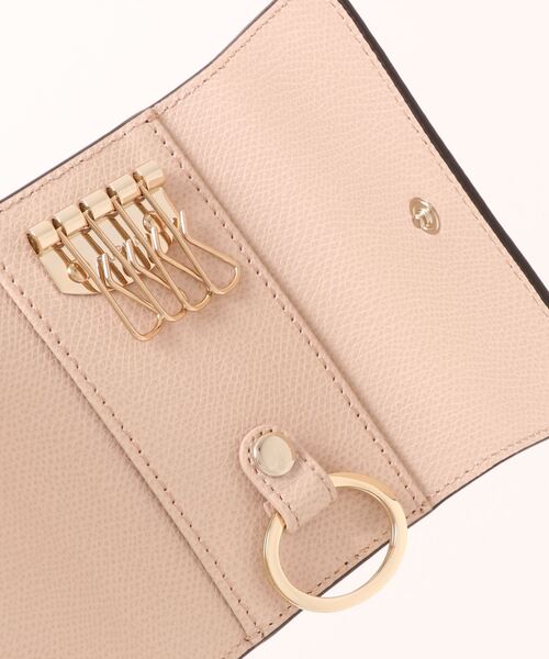 【最終値下げ新品】FURLA CAMELIA キーケース　キーリング付き FURLA キーホルダー CAMELIA KEYRING HEART : ZOZOTOWN Yahoo!店