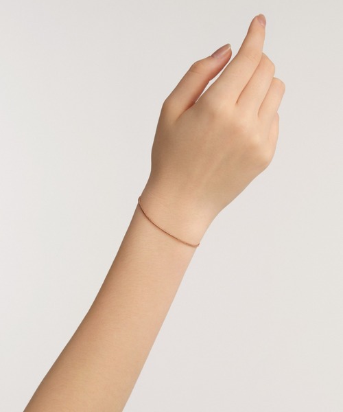 18Kローズゴールドブレスレット ワイドローズゴールド Daniel Wellington ブレスレット CHARMS BRACELET ローズ