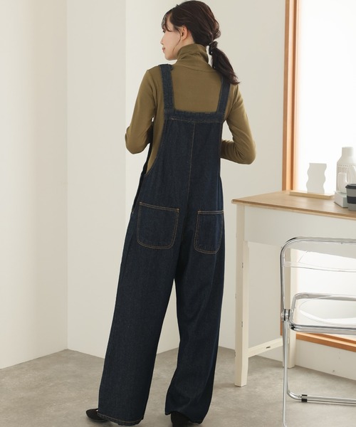 濃紺フロントダブルジップ◆NEIGHBORHOOD◆Lデニムオーバーオール833 ElegChic サロペット オーバーオール フロントダブルポケット