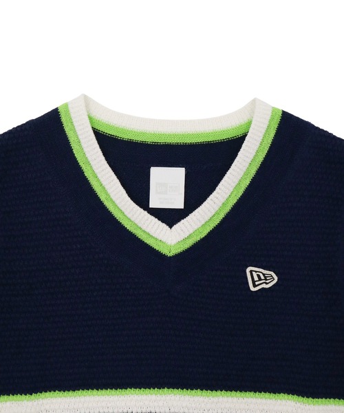 NEW ERA（ニューエラ） ベスト ジレ ゴルフ レディース ニットベスト