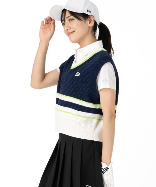 NEW ERA ベスト ジレ ニューエラ ゴルフ レディース ニット