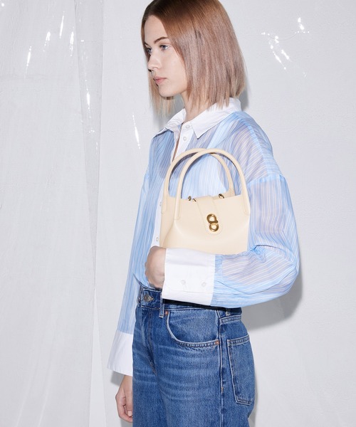 追跡有★Charles＆Keith Aubrielle ポーチ付 バケットバッグ CHARLES ＆ KEITH ショルダーバッグ バッグ Aubrielle