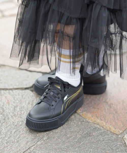 PUMA スニーカー プーマ ウィメンズ カルメン メタリック