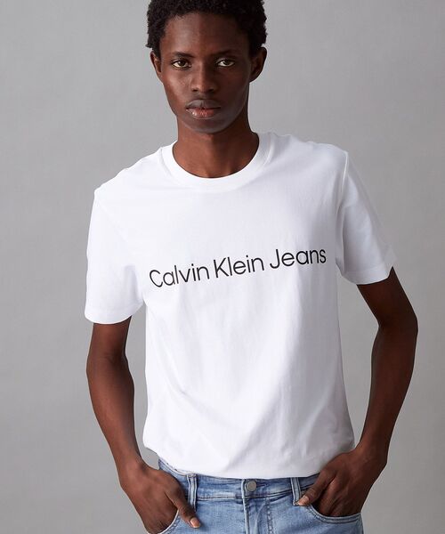 Calvin Klein tシャツ 「ユニセックス」インスティテュー