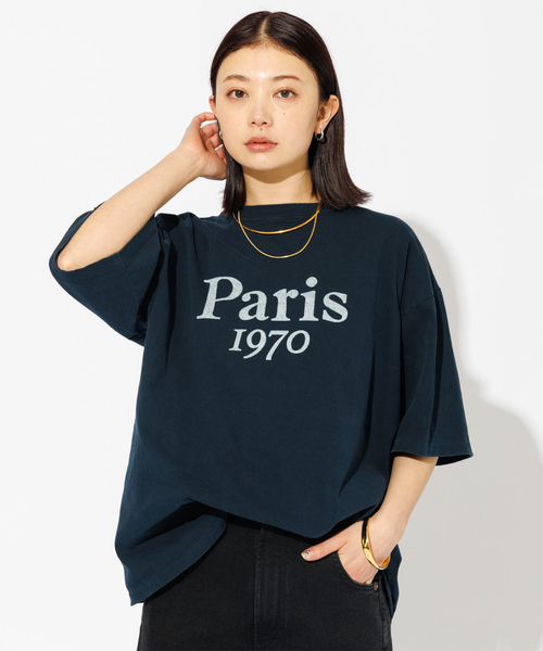 tシャツ 「REMI RELIEF / レミレリーフ」ロゴTシャツ / SP加工14/天竺T(France1970)「WEB限定」 レディース メンズ REMI RELIEF tシャツ 「REMI / レミレリーフ」ロゴTシャツ SP