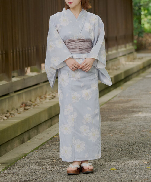 浴衣 帯 HUIT bouquet 浴衣 兵児帯 セット Made with Liberty Fabric