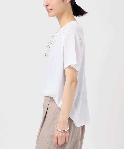 AP STUDIO tシャツ Tシャツ シアーTシャツ レディース : ZOZOTOWN