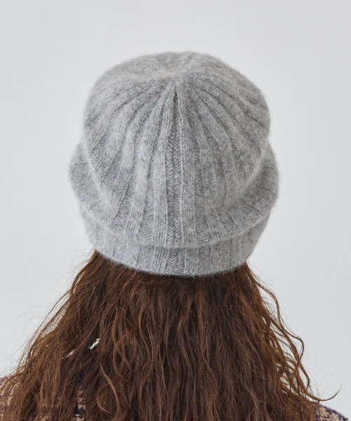 Chapeau d' O ニット帽 ニットキャップ Fox Rib Knit Beanie
