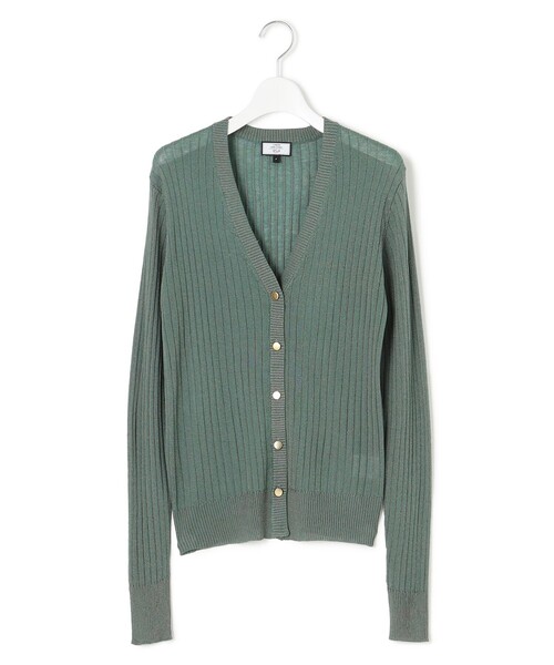 J.PRESS YORK STREET カーディガン 「WOMEN」シアワイド リブ