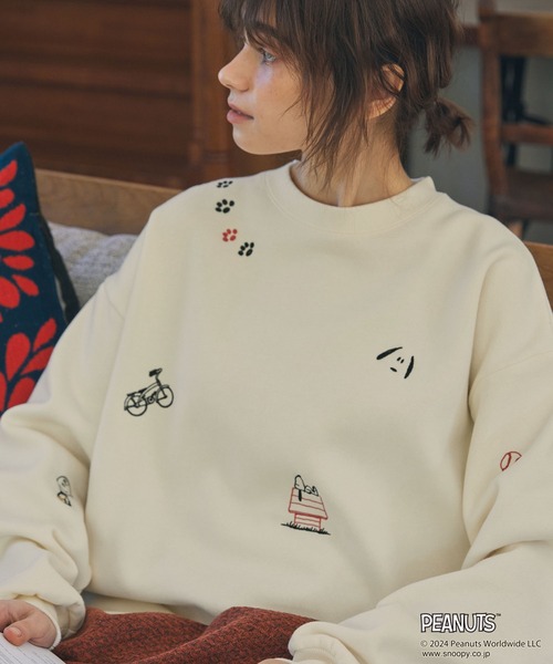 PEANUTS トレーナー スウェット 「PEANUTS / SNOOPY」別注