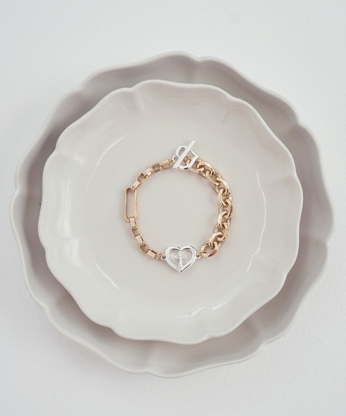 最終お値下げ！anuke motif chain bracelet anuke 2024SpringSummer アンヌーク 小物 Motif Chain Bracelet