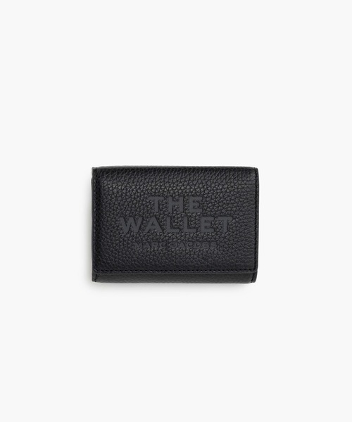 ★Marc Jacobs★ ブラック The Trifold 財布 MARC JACOBS 財布 THE LEATHER TRIFOLD WALLET/ザ レザー トライ