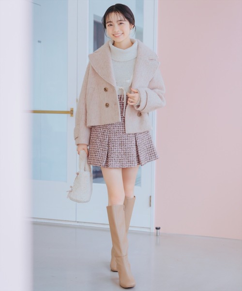 WILLSELECTION（ウィルセレクション） コート アウター Wボタン