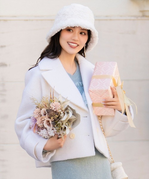 WILLSELECTION（ウィルセレクション） コート アウター Wボタン