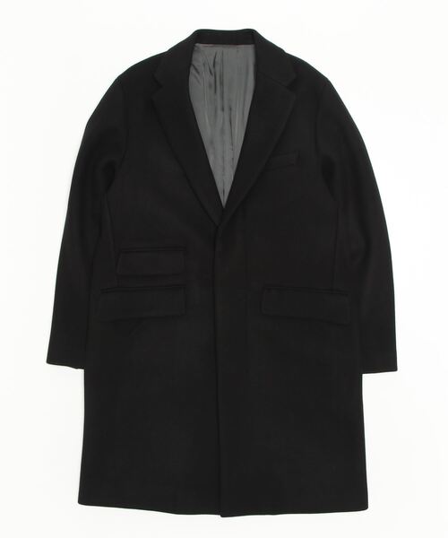 NANO universe（ナノ・ユニバース） チェスターコート M ブラック