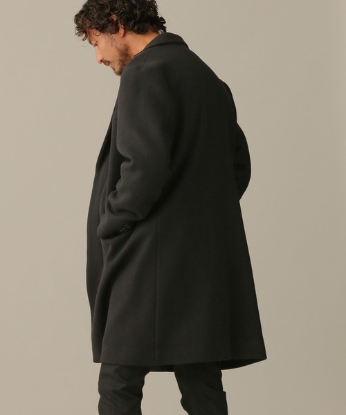 NANO universe（ナノ・ユニバース） チェスターコート M ブラック