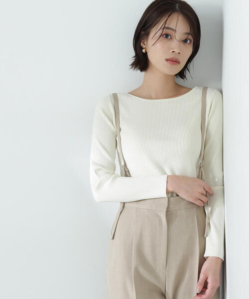１点限り　新品　未使用　レディース　natural beauty basic NATURAL BEAUTY BASIC カーディガン ラメシアーベーシック