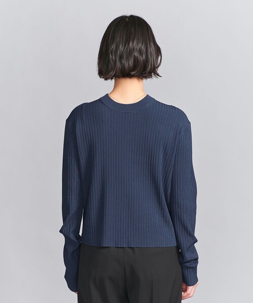 BEAUTY＆YOUTH UNITED ARROWS カーディガン オーガンジーリボン