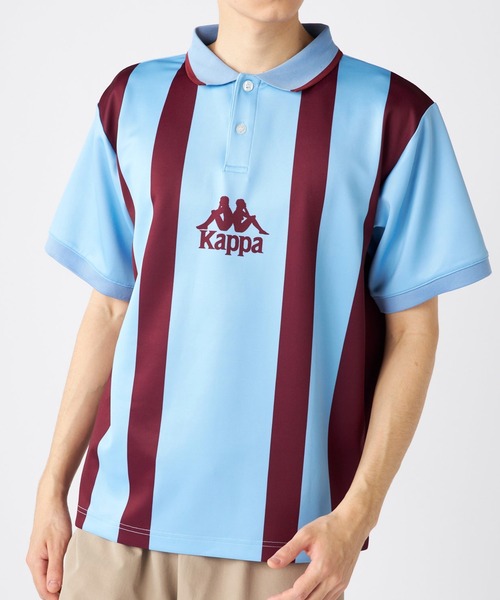 Kappa　FOOTBALLポロシャツ セール】【Kappa】【紫外線対策/UVケア】FOOTBALLポロシャツ