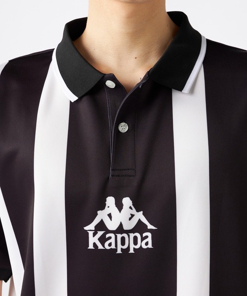 Kappa　FOOTBALLポロシャツ セール】【Kappa】【紫外線対策/UVケア】FOOTBALLポロシャツ