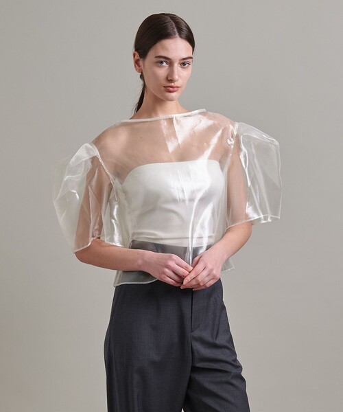 ブラウス シャツ 「LOEFF」JELLYFISH プルオーバー ブラウス レディース