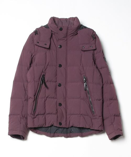 ナノユニバース　ダウン NANO universe（ナノ・ユニバース） ダウンジャケット MEDIUM ボルドー