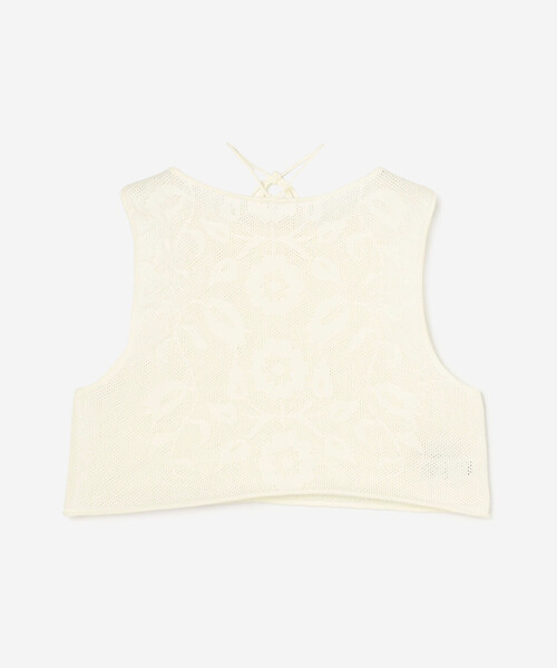 Bshop ニットベスト　新品 Bshop｜A MENDA | フラワーレース ニットベスト WOMEN | Rakuten