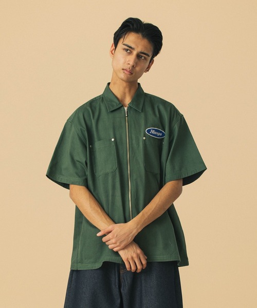 XLARGE ジップワークシャツ 楽天市場】エクストララージ Xlarge 【 Zip Up Work Shirt Men