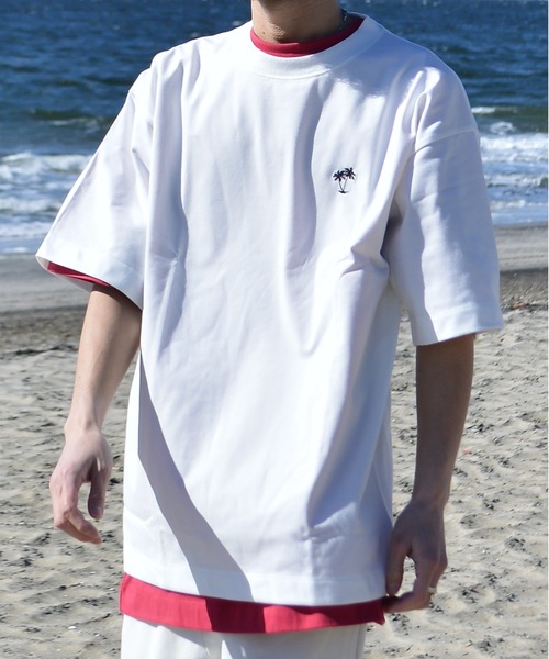 Sunny Smith tシャツ 11.6ウルトラヘビーオンス Heavy Smithヤシ