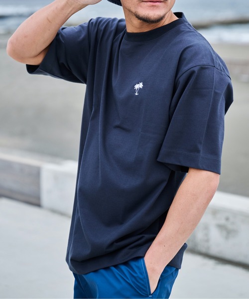 Sunny Smith tシャツ 11.6ウルトラヘビーオンス Heavy Smithヤシの木柄