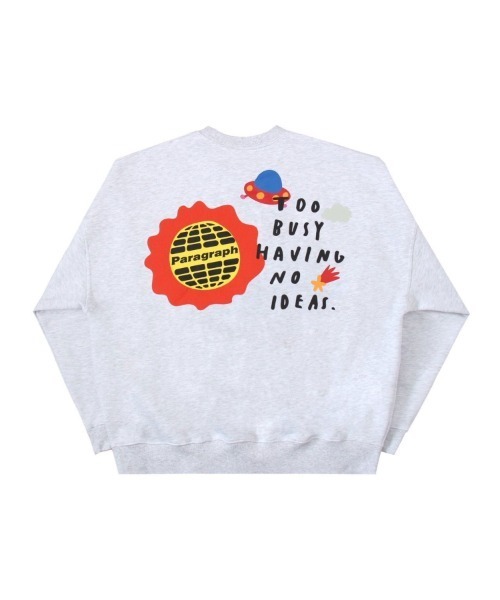 Paragraph（パラグラフ） スウェットカットソー FREE ブラック メンズ