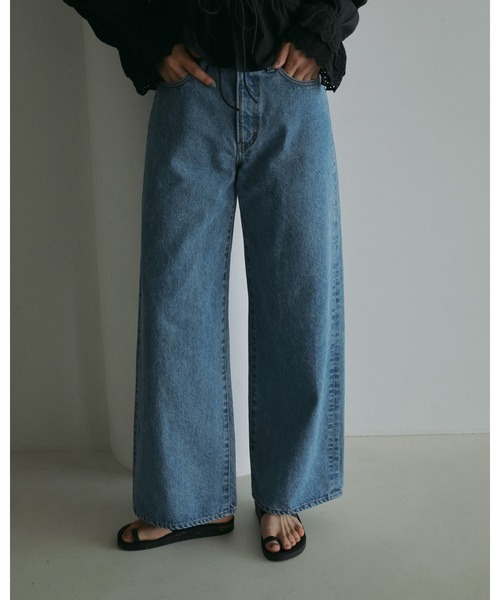 anuke ジーンズ デニム デニムパンツ Highwaist Baggy Denim