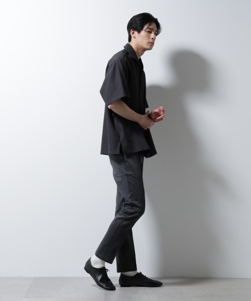 STUSSY ストライプパンツ イージースラックス Mサイズ ネイビー 1666860205_215.jpg