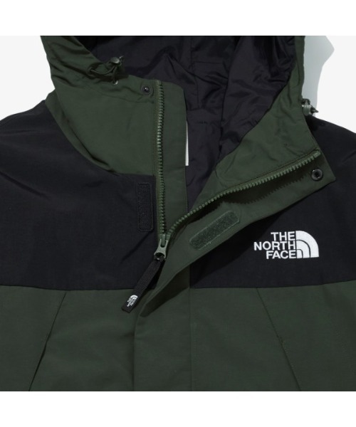 THE NORTH FACE ブルゾン(その他) カーキx黒 3500425J0103 THE NORTH FACE 「THE FACE」 ジップアップブルゾン X-LARGE