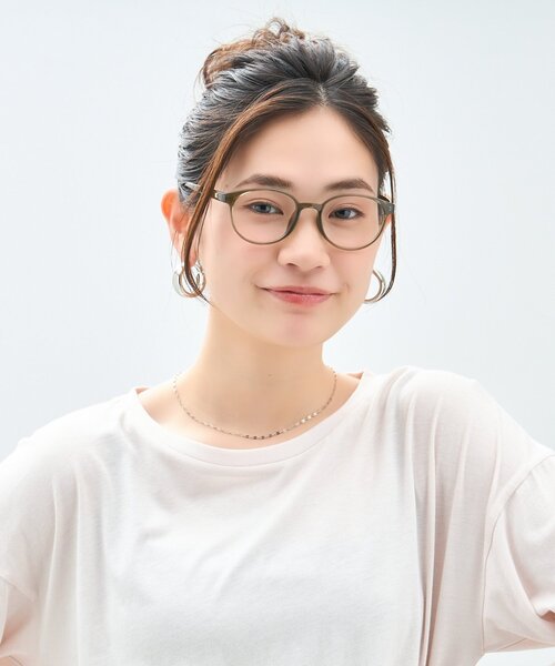 Zoff（ゾフ） 伊達メガネ メガネ 眼鏡 「ミニーマウス モデル